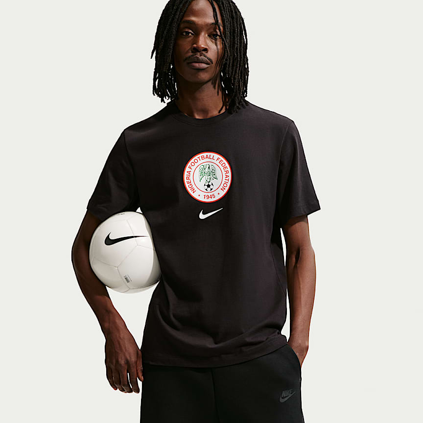 Nigeria Men's Nike Soccer T-Shirt. Nike.com